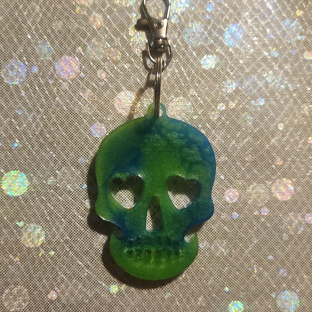 Handmade Resin Keychain - Picture 2 of 2